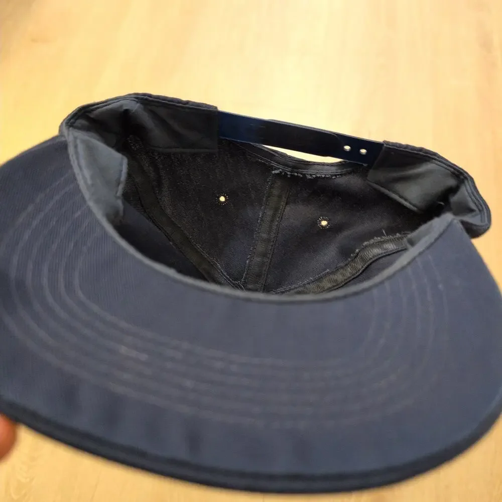 VTG USS Henry W. Tucker DD/R 875 Adjustable Snapback Hat Navy Ship USA‎ Blue